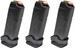 Kel-Tec S2K2213 SUB2000 Magazine Sleeve Fits Glock 17 Gen3 Black 3 Pack