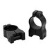 Warne V402M Scope Rings Vapor Matte Black 1" High 0 MOA