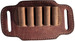 1791 Gunleather HNTABSLRBRWA Ammo Belt Slide Brown Leather 30-06 Springfield