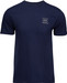 Glock AP96195 Glock Strong Tee Navy Ringspun Cotton Short Sleeve Large