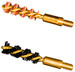 Otis FG317NB Bore Brush Set 17 HMR/177 Cal/177 WSM 5-40" Thread 1" Long Bronze/Nylon Bristles 2 Per Pkg