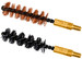Otis FG338NB Bore Brush Set 9mm/38 Spl/375/380 Cal 8-32" Thread 2" Long Bronze/Nylon Bristles 2 Per Pkg
