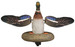 Higdon Outdoors 53072 XS Floating Flasher Mallard Drake Species Multi Color