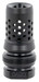Dead Air DA123 Xeno Muzzle Brake Black Nitride 4140 Steel with 1/2"-28 tpi Threads