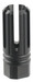 TacFire MZ10053BN 6 Prong Flash Hider Black Nitride Steel with 5/8"-24 tpi Threads, 2.22" OAL & 0.87" Diameter for 308 Win AR-10