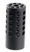 Tactical Solutions 1022CMPMB X-Ring Compensator Black Matte Aluminum with 1/2"-28 tpi Threads .920" Diameter for 22 LR Ruger 10/22