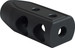 Timber Creek Outdoors 223HBBLC Heart Breaker Muzzle Brake Black Cerakote with 1/2"-28 tpi Threads for 223 Rem AR-Platform