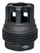 Yankee Hill 4401MB28 sRx QD Mini Muzzle Brake Black Phosphate Steel with 1/2"-28 tpi, 9mm, 1.10" OAL & 9.375" Diameter for sRx Adapters