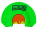 Primos PS1267 The Lucy Diaphragm Call Triple Reed Turkey Hen Sounds Attracts Turkey Green Plastic Bat Cut