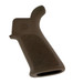 Hogue 15033 OverMolded Beavertail Cobblestone Desert Tan Rubber Pistol Grip for AR-15, M16
