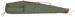Bob Allen 14537 Canvas Rifle Case 44" Green Canvas w/ Quilted Flannel Lining Leather Sling & Self-Repairing Nylon Zipper