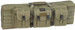 Bulldog BDT6037G BDT Tactical Double 37" Green Nylon, 3 Accessory Pockets, Deluxe Padded Backstraps Lockable Zippers, Padded Internal Divider