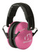 Walker's GWPYWFM2PNK Folding Muff 27 dB Over the Head Pink/Black Polymer Fits Youth/Women