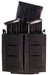 High Speed Gear 41PT02BK TACO Duty Double Pistol Mag, Black Nylon with MOLLE Exterior, Fits MOLLE & 2" Belt