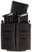 High Speed Gear 41TP02BK TACO Duty Double (2 Pistol/1 Rifle), Black Nylon with MOLLE Exterior, Fits MOLLE & 2" Belt