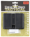 Uncle Mike's 51371 Kydex Double Mag Case Black Kydek, Belt Clip Mount Fits Belts Up To 1.75", Compatible With Single Stack Magazines