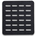 Vertx VTX5130 MAPS MOLLE Adaptor Panel - Quad Quad Black Velcro One-Wrap