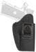 1791 Gunleather PNIWB4BLKL Premium Nylon IWB Size 04 Black Ballistic Nylon Clip-On Left Hand