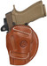 1791 Gunleather 4WH6CBRR 4-Way IWB/OWB Size 06 Classic Brown Leather Belt Clip Compatible w/ Glock 17/Ruger American Pistol Right Hand