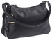 Bulldog BDP010 Hobo Purse w/Holster Black Leather for Most Small Autos & Revolvers Ambidextrous Hand