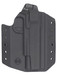 C&G Holsters 1850100 Covert OWB Black Kydex Belt Loop Fits 1911 Government 5"