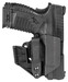 Mission First Tactical H2SFXDSAIWBM Minimalist Holster IWB Black Polymer Belt Clip Fits Springfield XD-S 9/40 3.30" Barrel Ambidextrous