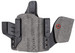 Safariland INCOG0895A0CX261MC IncogX w/Mag Caddy IWB Black/Gray Boltaron Belt Clip Fits Glock 43X/48 Right Hand