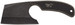 Browning 3220322B Cutoff Camp Boxed 2.50" Fixed Cleaver Plain Black Black Oxide Stonewashed 9Cr14MoV SS Blade, Black/Tan G10 Handle