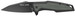 Real Avid AVRAV1 RAV-1 3.25" Folding Modified Clip Point Plain Black Oxide 4Cr14 Blade, Grip Plates GFN Handle, Clamshell Pkg