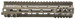 Geissele Automatics 05283S Super Modular Rail MK4 9.30" M-LOK, Desert Dirt Aluminum for AR Platform, Barrel Nut Included
