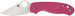 Spyderco C223PN Para 3 Lightweight Breast Cancer EDC 2.93" Folding Plain Satin CTS BD1N SS Blade, Pink Textured FRN Handle