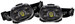 Cyclops CYC-HLFXP-2PK Force XP LED Headlamp Black 3.2/5.5/15/350 Lumens Red/Green Cree LED
