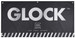 Glock AD02044 Fabric Banner Black 4' x 2'