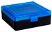 Berry's 95182 Ammo Box 38Special/357Mag Blue/Black Polypropylene 100rd