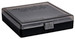 Berry's 92199 Ammo Box 40S&W/45ACP Smoke/Black Polypropylene 100rd