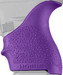 Hogue 18206 HandAll Beavertail Grip Sleeve Textured Purple Rubber for Glock 42, 43