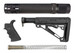 Hogue 15078 OverMolded Stock Kit Black Synthetic for AR-15, M16 Includes Rifle Length Forend & Finger Groove Grip
