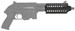 Kel-Tec PLR921 Compact Forend Made of Synthetic Material with Black Finish & Picatinny Rail for Kel-Tec PLR-16