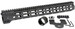 MIDWEST INDUSTRIES INC MICRM15 M-Series AR-15 6061 Aluminum Black Hard Coat Anodized 15"