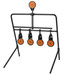 Caldwell 902365 Resetting Rimfire Resetting Steel Target Black/Orange Impact Enhancement Motion 2.50"