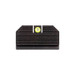 Night Fision Optics Ready Stealth Night Sight Set Yellow Front Blank Back for Glock