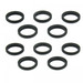 TacFire AR-10 Muzzle Brake Crush Black Washers - 10/ct