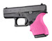Hogue HandAll Beaver Tail Grip Sleeve Glock 42 43 Pink