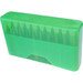MTM J-20 Slip Top Ammo Box .17/.223/.222 Magnum Clear Green