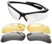 Champion Shooting Glasses Open Frame Black with Interchangeable Lens