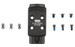 C&H Precision V4, Optic Mounting Plate, For Springfield Prodigy to Holosun EPS/EPS Carry, Matte Finish, Black AOS-EPS-RSR