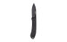 KA-BAR Knives Dozier Hunter, Folding Knife, 3" Drop Point Blade, 7.25" Overall Length, Plain Edge, S35VN Blade Steel, Matte Finish, Black, Black Zytel Handle 4062S35