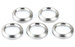 ATI Outdoors AR-15 Crush Washer 5 Pack, Fits Over 1/2X28 Threads, Stainless Steel Finish A.5.10.2254
