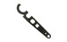 KAK Industry Castle Nut Multi Tool, Fits AR-15 Castle Nut, Black KAK CASTLE NUT MULTI TOOL