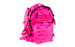 NcSTAR Tactical Backpack, 18"x12"x6" Main Compartment, PVC Construction, Pink, Adjustable Shoulder Straps, Exterior PALS/MOLLE Webbing CBP2911
